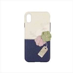 Happymori�biPhone XS/X�p Memories of Paris Bar �w�ʃP�[�X�i�_�[�N�u���[�j�bHM14451I58