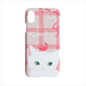 Happymori�biPhone XS Max�p Cat Couple Bar �w�ʃP�[�X�i���L�j�bHM14486I65
