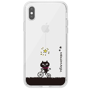 abbi�biPhone XS/X�p ABBI FRIENDS �l�R�}���W���E�N���A�P�[�X�i�T�C�N�����O�j�bABF14560I58