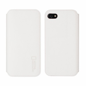National Geographic�biPhone SE(��3/2����)/8/7�p Eco-Leather FOLIO CASE �蒠�^�i�z���C�g�j�bNG19048I9