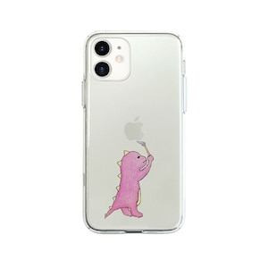AKAN�biPhone 12/12 Pro�p �\�t�g�N���A�P�[�X ���G�����U�E���X�i�s���N�j�bAK19222I12P