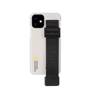 National Geographic�biPhone 12 mini�p �n�[�h�P�[�X Strap Signature Case�i�z���C�g�j�bNG19613I12