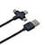 ISM�b�ySwitch�z3 in 1 �}���`USB�P�[�u���bISMMT007 NSW3in1���USB�����