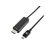 GOPPA�i�S�b�p�j�bType-C - HDMI�ϊ��P�[�u���i�u���b�N�E1.5m�j�bGP-CHD460C15/B
