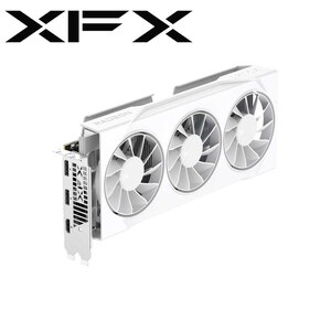 XFX �b�G�b�N�X�G�t�G�b�N�X�bXFX Swift AMD Radeon RX 9060XT OC White Triple Fan Gaming Edition with 16GB 3�t�@�����ڃ��f�� �O���t�B�b�N�{�[�h�i�z���C�g�j�bRX-96TS316W7-GP/U