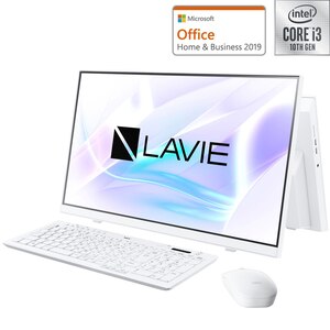 23 8型デスクトップパソコン Lavie 335 Baw ファインホワイト Joshin Webショップ 通販 Nec Pc 335baw