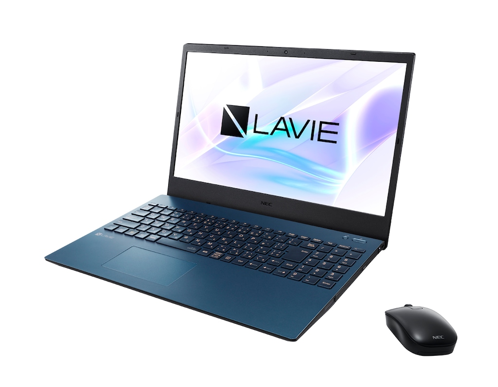 15.6型ノートパソコン NEC LAVIE N1535/GAL ネイビーブルー（Core i3