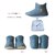 Re:getA�b���f�B�[�X ���[���u�[�c ���Q�b�p���[�t(�u���[�E�T�C�Y�FL 23.5�`25cm)�bCHR008-BLU-L