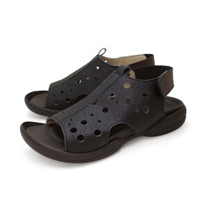 Re:getA�b���f�B�[�X �p���`���O�T���_���i�u���b�N�E�T�C�Y�FL 24.0-24.5cm�j�bR286-BLK-L