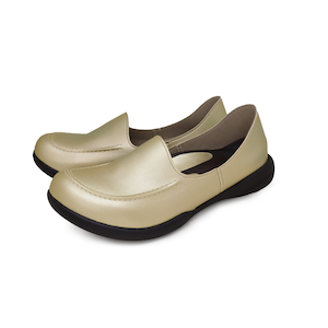 Re:getA�b���f�B�[�X �h���C�r���O�V���[�Y�i�V�����p���S�[���h�E�T�C�Y�FL 24.0-24.5cm�j�bR302-SGD-L