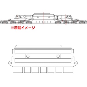 (HO) 16番 シキ800 B2 積載用 トランス タイプA 組立キット