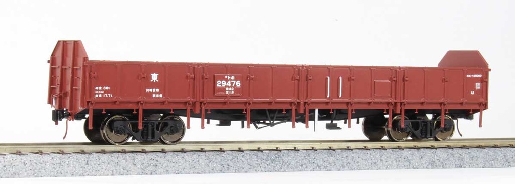 HO) 国鉄 トキ25000(29400～29499番台) 無蓋車 塗装済完成品