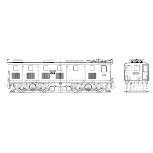 (HO) 16番 鉄道省 ED42 電気機関車 19～22号機 組立キット