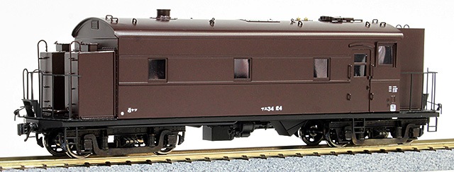 鉄道模型　HOゲージ 1/80(16番ゲージ) 国鉄マヌ34暖房車 後期増炭タイプII リニューアル品 ぶどう2号 塗装済完成品 特別企画品 [6014389] 16番(HO) 【特別企画品】 国鉄 マヌ34 暖房車 II (リニューアル