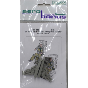【再生産】1/48 米海軍 F-14A/B パイロット/射出座席【ARB480142】