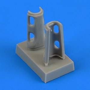 【再生産】1/48 Bf109G 脚収納庫(エデュアルド用)【QIC48726】