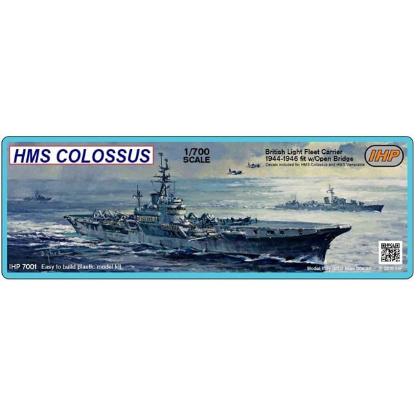プラモデル　1/700 イギリス海軍 空母 HMS コロッサス 1944年 [IHP27001] Amazon | インペリアル・ホビー・プロダクション 1/700 イギリス