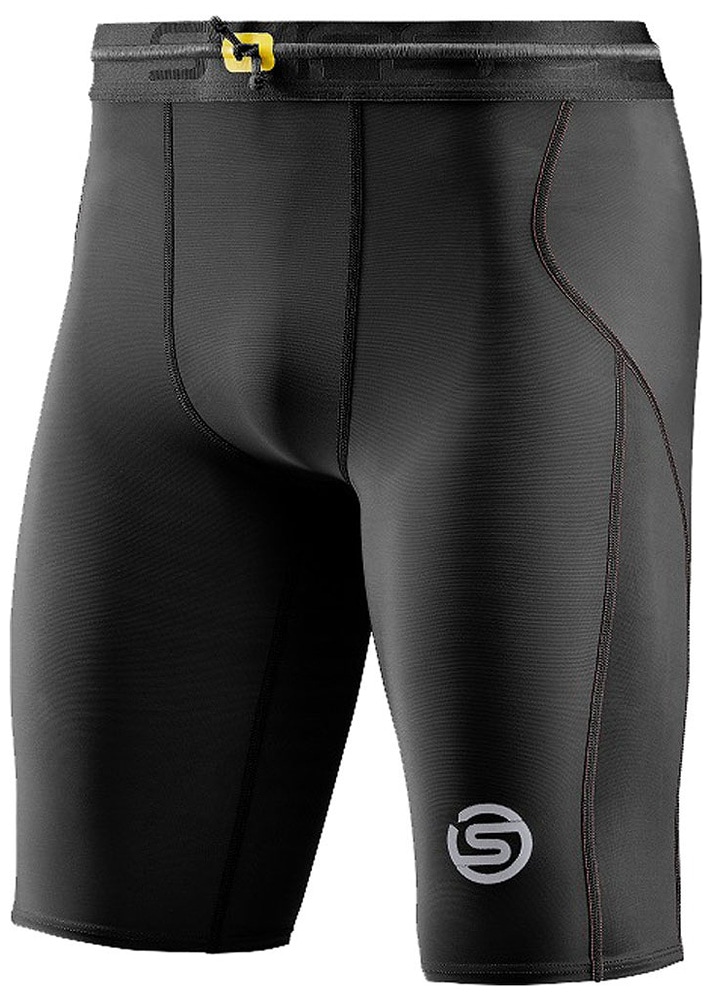 SERIES-3 メンズ ハーフタイツ（ブラック・サイズ：50（XL