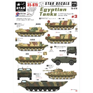 STAR DECALS�b1/35 �G�W�v�g�R�ԗ� #3 ��l�������푈��1970�N�� �f�J�[���Z�b�g�ySD35-879�z�bMS SD35-879 �޶�� ������ #3 ���ĳ�ݿ�