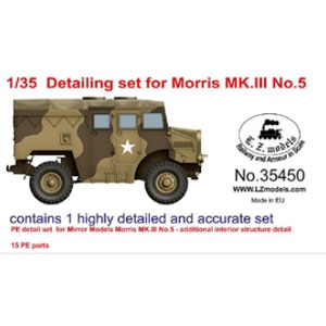 LZ Models�b1/35 ���[���XMk.III No.5 �{�f�B �f�B�e�B�[���Z�b�g�yLZ35450�z�bMS LZ35450 ӰؽMk3 No5 �ިè��