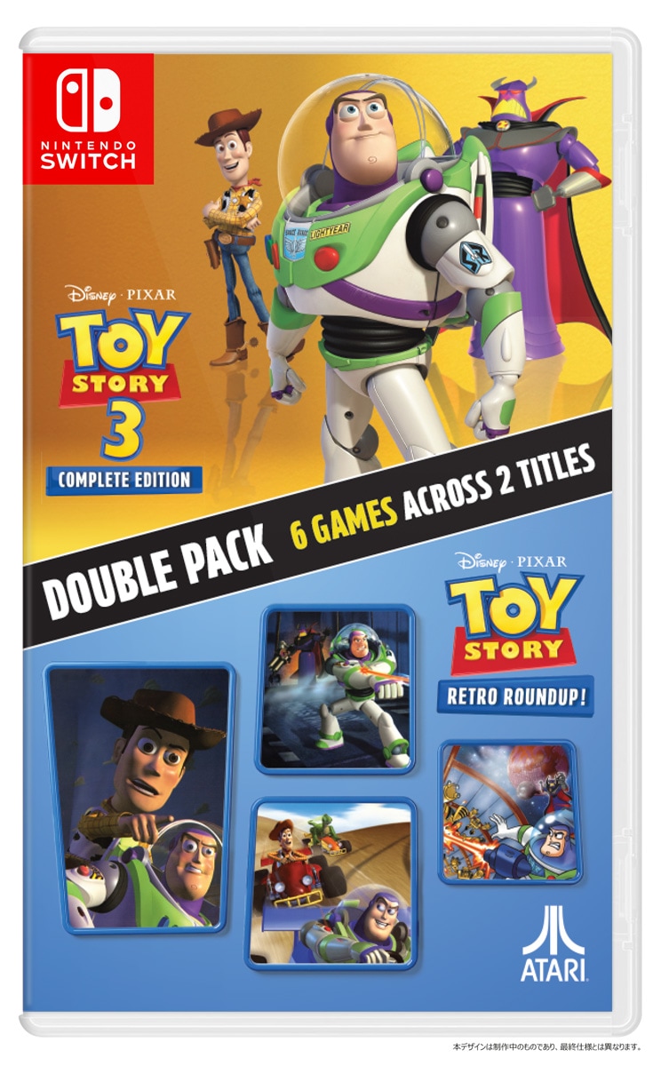 Switch】Toy Story: Retro Roundup! + Toy Story 3 Complete Edition