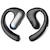 OneOdio｜完全ワイヤレス Bluetoothイヤホン（ブラック）｜OPENROCKPROT1BK