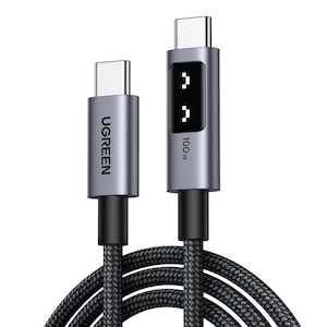 UGREEN�b���[�O���[���b100W PD3.0���}���[�d USB�P�[�u�� Uno USB-C to C �i�u���b�N�E1m�j�b35501