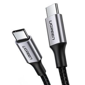 UGREEN�b���[�O���[���bUSB Type C�P�[�u�� PD�Ή� 100W/5A �f���h�~ ���_�� 3m�b90120
