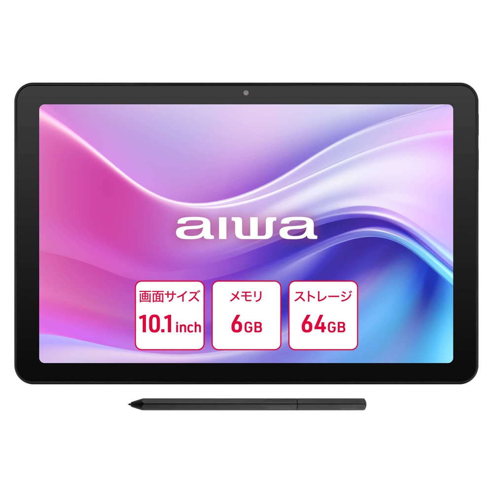 2in1 タブレットPC aiwa tab WS12(12.6型/Windows11/Intel N100