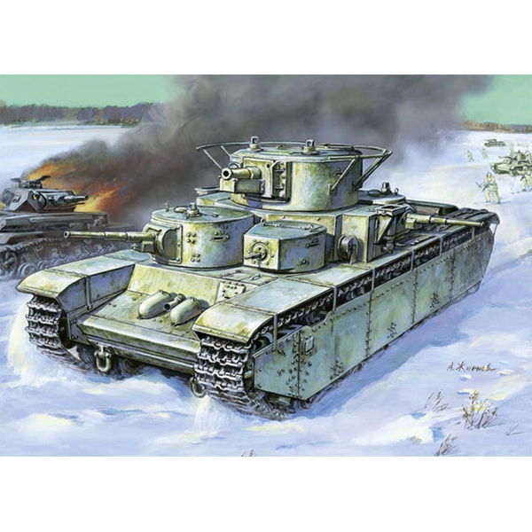 1/35 T-35 ソビエト重戦車【ZV3667】 | Joshin webショップ 通販 