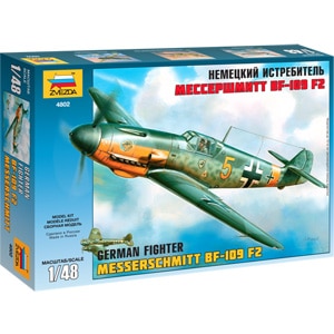 1/48 メッサーシュミット BF-109 F2/F4【4802】