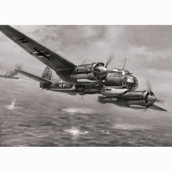 Amazon | ズベズダ 1/200ユンカース JU-88A4ドイツ爆撃機