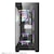 darkFlash｜ダークフラッシュ｜ピラーレス ミドルタワーケース [ATX /Micro ATX /Mini-ITX]  DS900（ブラック）｜DS900-BLACK+TYPE-C