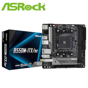 ASRock�b�A�X���b�N�bASRock B550M-ITX/AC / Mini-ITX �Ή��}�U�[�{�[�h�bB550M-ITX/AC