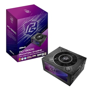 ASRock｜アスロック｜ATX 3.1対応 電源ユニット ASRock Phantom Gaming 1300w（ブラック）｜PG-1300G