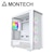 MONTECH�b�����e�b�N�bE-ATX�}�U�[�{�[�h�Ή� �t�����g���b�V�� �K���X�p�l��(���T�C�h)�̗p �^���[�^PC�P�[�X�i�z���C�g�j�bX5(W)