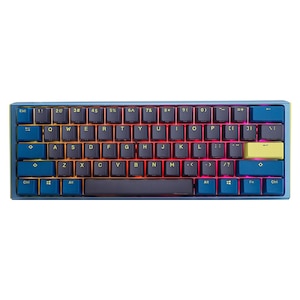 Ducky（ダッキー）｜ゲーミングキーボード One 3 mini 60% デイブレイク CHERRY MX シルバー軸 英語配列｜ONE3MINIDBSILVER