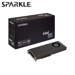 SPARKLE�b�X�p�[�N���bSPARKLE Intel Arc Pro B70 �u�����[�t�@������ �O���t�B�b�N�{�[�h�bSBP70W-32G