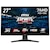 MSI�b�G���G�X�A�C�b�Q�[�~���O�t���f�B�X�v���C(27�^/RAPID IPS/FullHD 1920�~1080/200Hz/0.5ms)(�u���b�N)�bMAG-272F