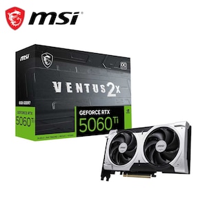 MSI�b�G���G�X�A�C�bMSI GeForce RTX 5060 Ti 8G VENTUS 2X OC PLUS / PCI Express 5.0 �O���t�B�b�N�X�{�[�h�b5060TI8GVENTUS2XP
