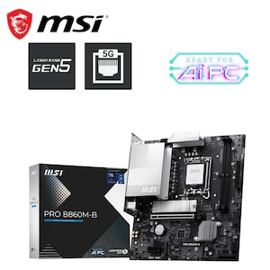 MSI�b�G���G�X�A�C�bMSI PRO B860M-B �}�U�[�{�[�h�i�z���C�g�j�bPROB860M-B