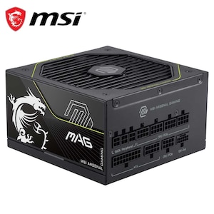 MSI�b�G���G�X�A�C�bMSI MAG A1000PLS PCIE5 ATX 3.1�Ή� �d�����j�b�g�i�u���b�N�j�bMAG-A1000PLS-PCIE5