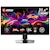 MSI�b�G���G�X�A�C�b�Q�[�~���O�t���f�B�X�v���C(31.5�^/QD-OLED/4K UHD 3840�~2160/240Hz/0.03ms)(�u���b�N)�bMPG-322UR-QD-OLEDX24