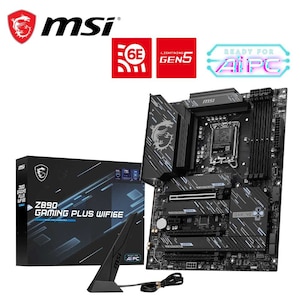 MSI�b�G���G�X�A�C�bMSI Z890 GAMING PLUS WIFI6E �}�U�[�{�[�h�i�u���b�N�j�bZ890GAMINGPLUSWIFI6E