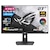 ASUS｜エイスース｜ゲーミング液晶ディスプレイ(27型/Fast IPS/4K UHD 3840x2160/FHD320Hz・4K160Hz/1ms/HDR400/HDMI2.1/DP1.4/USB Type-C/VESA/3年保証)(ブラック)｜XG27UCG