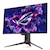 ASUS｜エイスース｜ゲーミング液晶ディスプレイ(26.5型/OLED/4K UHD 3840×2160/240Hz/0.03ms/HDR400/HDMI2.1/DP2.1/USB Type-C/VESA/PIP・PBP対応/3年保証)(ブラック)｜PG27UCDM