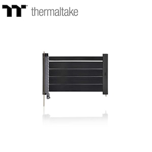 Thermaltake�b�T�[�}���e�C�N�bPCI-E 4.0 Dual 90 Degree ���C�U�[�P�[�u�� 130mm �i�u���b�N�j�bAC-071-CO1OTN-C1