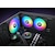Thermaltake�b�T�[�}���e�C�N�bCT120 EX ARGB Sync PC Cooling Fan 3 Fan Pack -Black- 120mm/3�t�@���p�b�N�i�u���b�N�j�bCL-F181-PL12SW-A