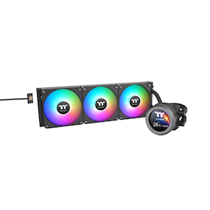 Thermaltake｜サーマルテイク｜水冷一体型CPUクーラー TH360 V2 Ultra EX ARGB Sync CPU Liquid Cooler（ブラック）｜CL-W415-PL12SW-A