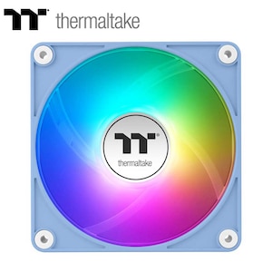 Thermaltake�b�T�[�}���e�C�N�bCT140 EX ARGB Sync PC Cooling Fan 3 Fan Pack -Hydrangea Blue- 140mm/3�t�@���p�b�N�i�A�W�T�C�u���[�j�bCL-F197-PL14BU-A
